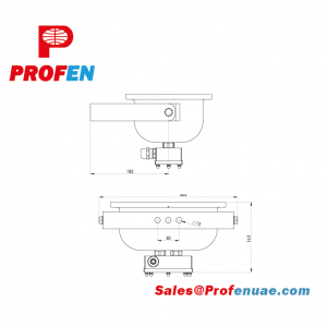 AURIGA LED Stainless Steel Floodlight 34W, 10° - Image 3