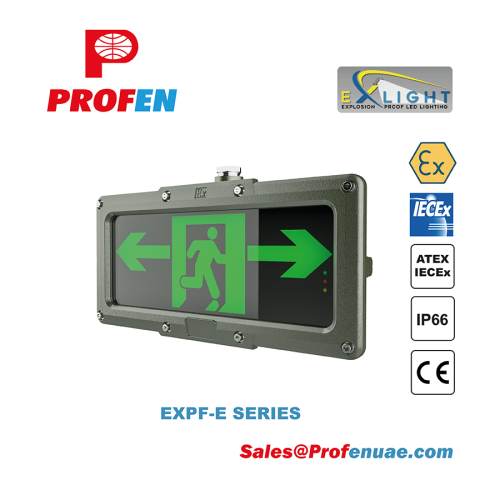 Explosion Proof LED Emergency Exit light- ATEX IECEx Certified