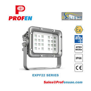 EXPF22 - Explosion Proof LED flood light Small Size- ATEX IECEx Certified