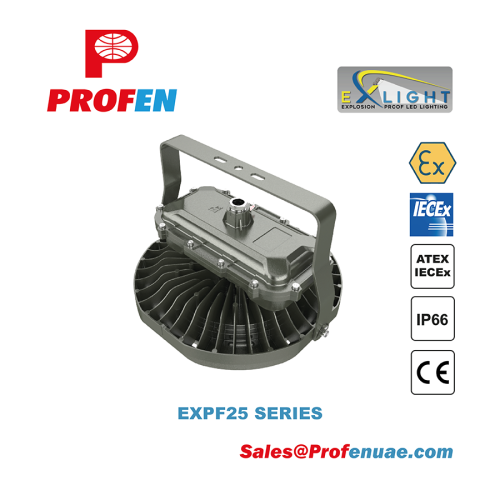 EXPF25 - Explosion Proof LED flood Light Round- ATEX IECEx Certified - Image 4
