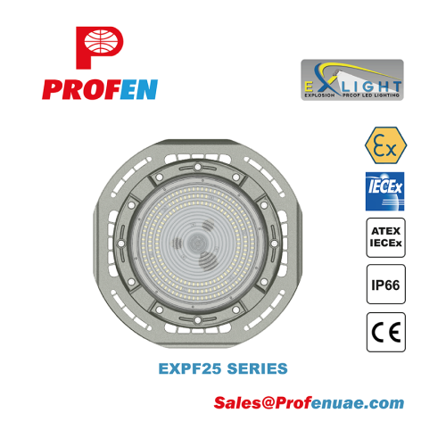 EXPF25 - Explosion Proof LED flood Light Round- ATEX IECEx Certified - Image 3
