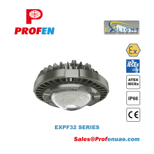 Ex-Proof Round Flood Light - ATEX IECEx Certified