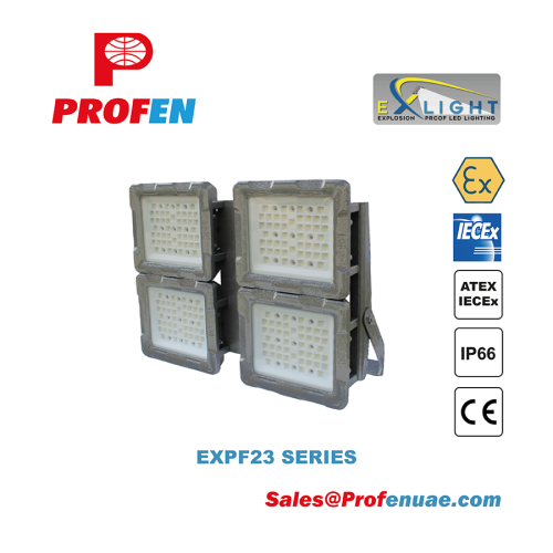 EXPF23-Middle Explosion Proof LED Floodlight 600W-800W- ATEX IECEx Certified - Image 3