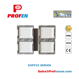 EXPF23-Middle Explosion Proof LED Floodlight 600W-800W- ATEX  Certified