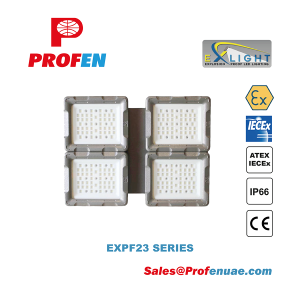 EXPF23-Middle Explosion Proof LED Floodlight 600W-800W- ATEX IECEx Certified