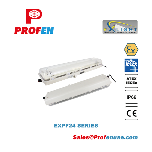 EXPLOSION PROOF EXPF24 LED TUBE GRP SERIES 2FT-4FT- ATEX IECEx Certified - Image 4
