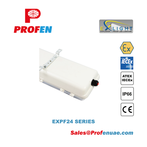 EXPLOSION PROOF EXPF24 LED TUBE GRP SERIES 2FT-4FT- ATEX IECEx Certified - Image 3