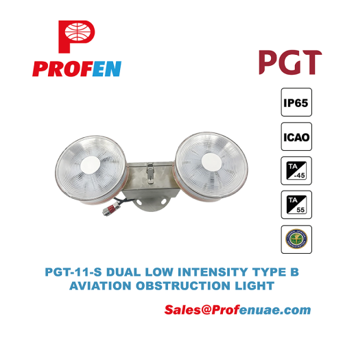 PGT-11-S Dual Low Intensity Type B Aviation Obstruction Light - Image 4