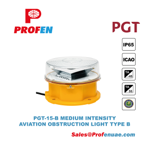 PGT-15-B Medium Intensity Red Obstruction Light – Type B